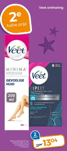 Trekpleister Veet ontharing aanbieding