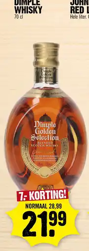 Super Dirck 3 Dimple Golden Selection aanbieding
