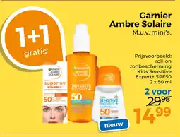 Trekpleister Garnier Ambre Solaire aanbieding