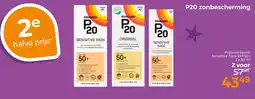 Trekpleister P20 zonbescherming aanbieding
