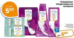 Trekpleister Trekpleister inlegkruisjes en tampons aanbieding