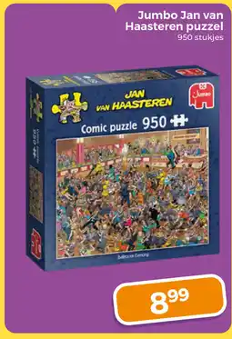 Trekpleister Jumbo Jan van Haasteren puzzel aanbieding