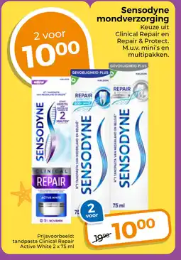 Trekpleister Sensodyne mondverzorging aanbieding