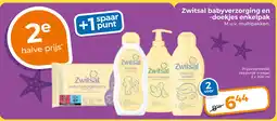Trekpleister Zwitsal babyverzorging en doekjes enkelpak aanbieding