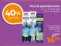 Trekpleister Oral-B opzetborstels aanbieding