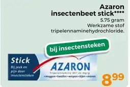 Trekpleister Azaron insectenbeet stick aanbieding
