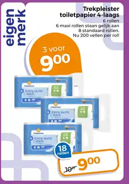 Trekpleister Trekpleister toiletpapier 4-laags aanbieding