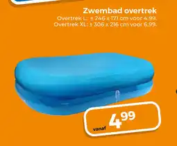 Trekpleister Zwembad overtrek aanbieding