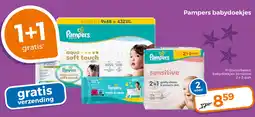 Trekpleister Pampers babydoekjes aanbieding