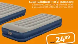 Trekpleister Luxe luchtbed 1 persoon aanbieding