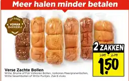 Vomar Voordeelmarkt Verse Zachte Bollen aanbieding