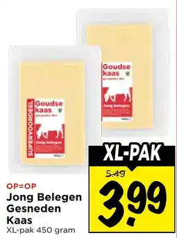 Vomar Voordeelmarkt Jong Belegen Gesneden Kaas aanbieding