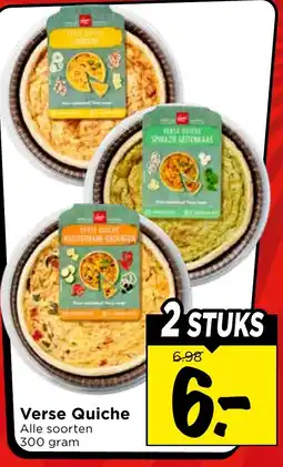 Vomar Voordeelmarkt Verse Quiche aanbieding