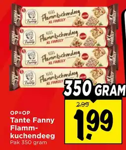 Vomar Voordeelmarkt Tante Fanny Flammkuchendeeg aanbieding