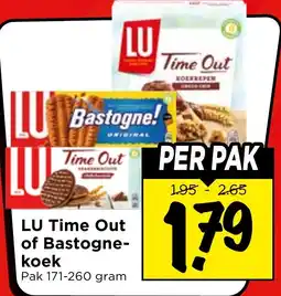 Vomar Voordeelmarkt LU Time Out of Bastogne-koek aanbieding