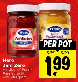 Vomar Voordeelmarkt Hero Jam Zero aanbieding