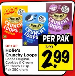 Vomar Voordeelmarkt Holie's Crunchy Loops aanbieding