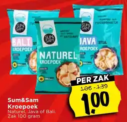 Vomar Voordeelmarkt Sum&Sam Kroepoek aanbieding