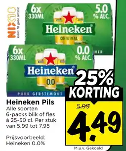 Vomar Voordeelmarkt Heineken Pils aanbieding