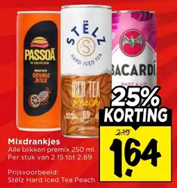 Vomar Voordeelmarkt Alle Mixdrankjes aanbieding