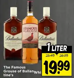 Vomar Voordeelmarkt The Famous Grouse of Ballantine's aanbieding