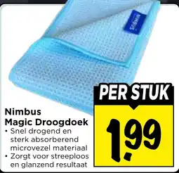 Vomar Voordeelmarkt Nimbus Magic Droogdoek aanbieding