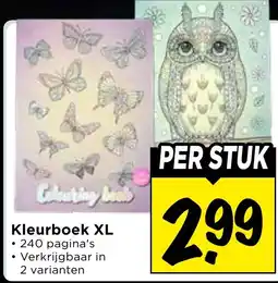 Vomar Voordeelmarkt Kleurboek XL aanbieding