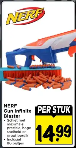 Vomar Voordeelmarkt NERF Gun Infinite Blaster aanbieding