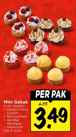 Vomar Voordeelmarkt Mini Gebak aanbieding