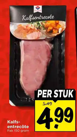Vomar Voordeelmarkt Kalfs-entrecôte aanbieding