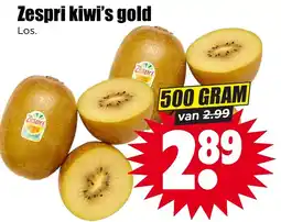 Dirk Zespri kiwi's gold aanbieding