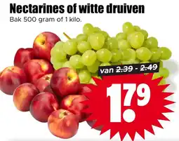 Dirk Nectarines of witte druiven aanbieding