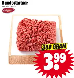 Dirk de Vleeschmeesters Rundertartaar aanbieding