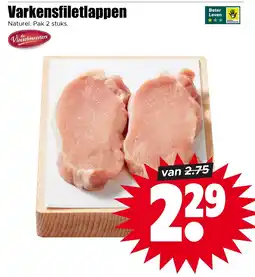 Dirk de Vleeschmeesters Varkensfiletflappen aanbieding