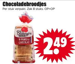 Dirk la Boulangère Chocoladebroodjes aanbieding