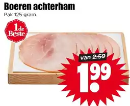 Dirk Boeren achterham aanbieding