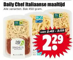 Dirk Daily Chef Italiaanse maaltijd aanbieding
