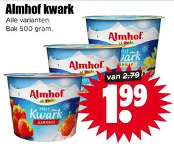 Dirk Almhof kwark aanbieding