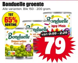 Dirk Bonduelle groente aanbieding