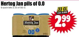 Dirk Hertog Jan pils of 0.0 aanbieding