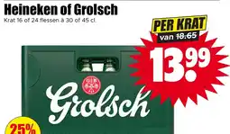 Dirk Heineken of grolsch aanbieding