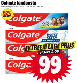 Dirk Colgate tandpasta aanbieding