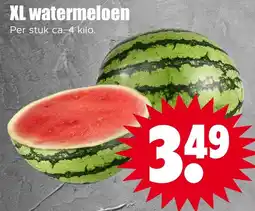 Dirk watermeloen aanbieding