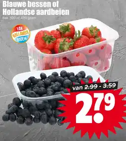 Dirk Blauwe bessen of hollandse aardbeien aanbieding