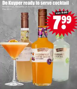 Dirk De Kuyper ready to serve cocktail aanbieding