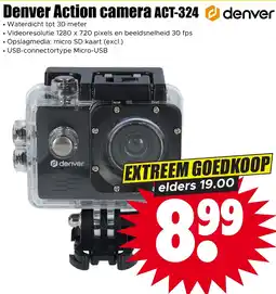 Dirk denver action camera act-324 aanbieding