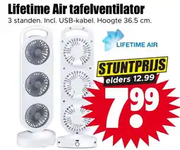 Dirk Lifetime Air tafelventilator aanbieding