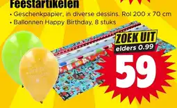 Dirk Feestartikelen aanbieding