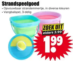 Dirk Strandspeelgoed aanbieding
