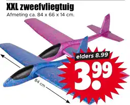 Dirk XXL zweefvliegtuig aanbieding